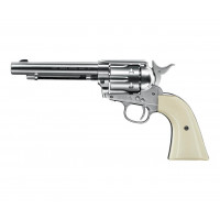 Пневматический револьвер Colt SAA 45 BB nickel, кал. 4,5 мм