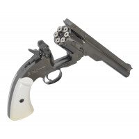 Пневматический револьвер ASG Schofield 6" Steel Grey