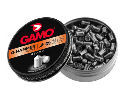 Пули Gamo G-Hammer 4,5 мм, 1,0 грамм, 200 штук