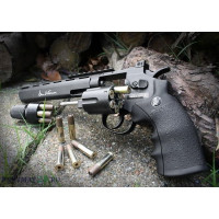 Пневматический револьвер ASG Dan Wesson 8" Grey